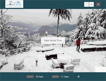 Tablet Screenshot of hotelmountview.com
