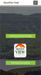 Mobile Screenshot of hotelmountview.co.in